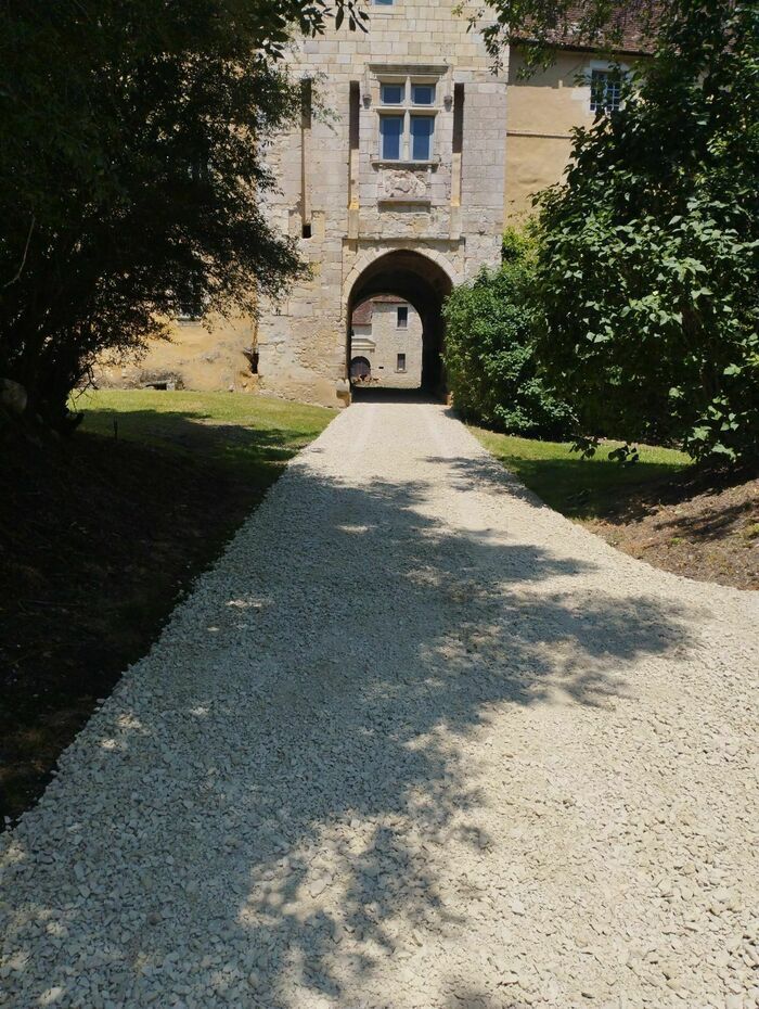Visite de l&rsquo;ancienne Commanderie de Luzeret, Commanderie de Luzeret, Luzeret