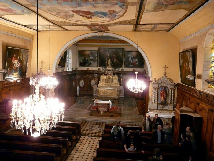 Visite de l’église abritant les tableaux classés de Ludovic Duperron, Eglise Saint-Epvre, Sailly-Achâtel