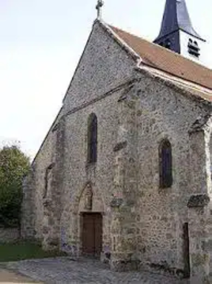 Visite de l'église avec feuillets et audioguides sur téléphone portable Église de Senlisse Senlisse
