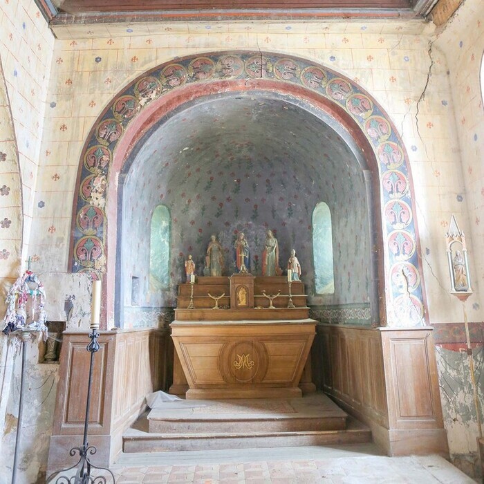 Visite de l&rsquo;église de Mignières et visite virtuelle de la chapelle, Eglise Saint-Gervais-Saint-Protais, Mignières