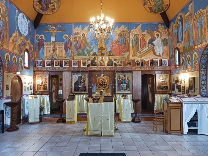 Visite de l’église orthodoxe de Belfort, Église orthodoxe, Belfort