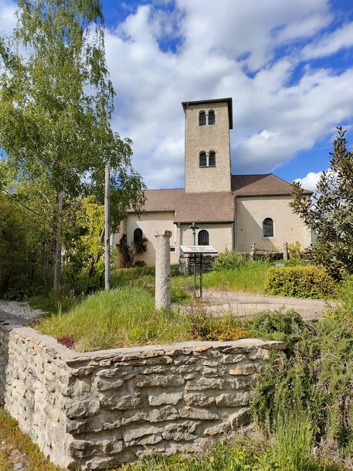 Visite de l’église romane du 13ème siècle, Ancienne église d’Amblagnieu, Porcieu-Amblagnieu