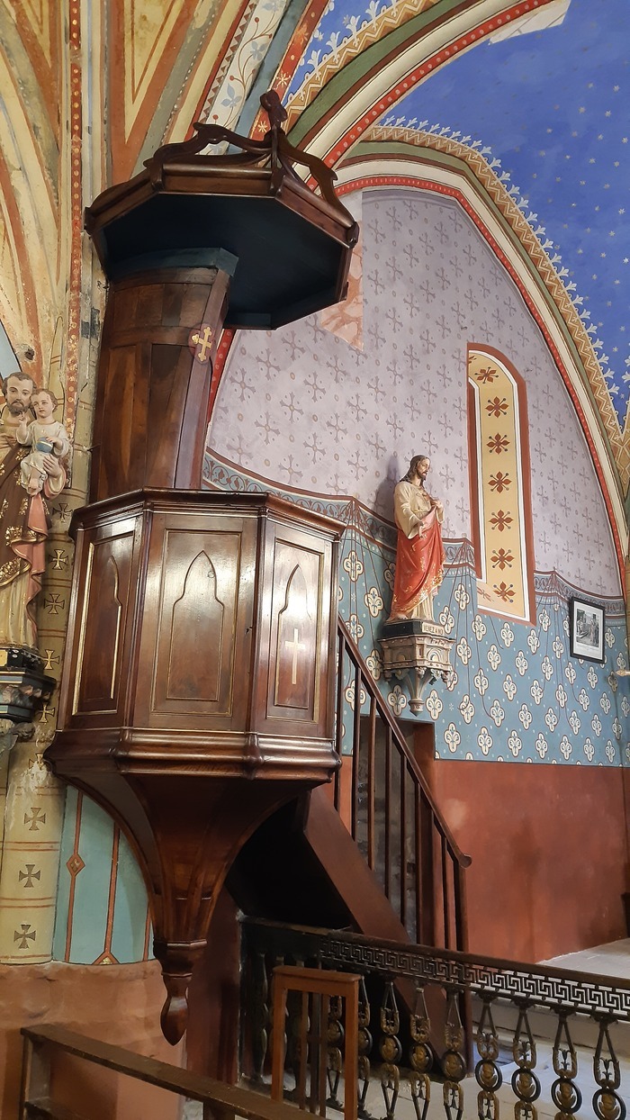 Visite de l'église Saint-Hilaire Labarthe-Bleys Labarthe-Bleys