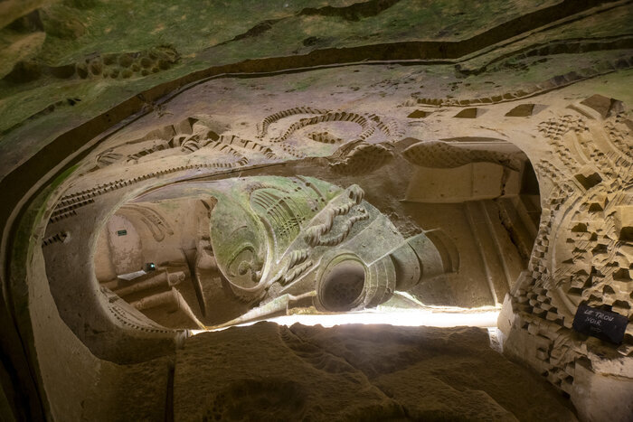Visite de L’Hélice terrestre, L’Hélice terrestre, Gennes-Val-de-Loire