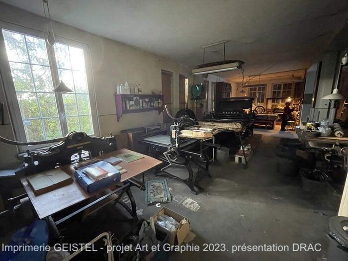Visite de l&rsquo;imprimerie lithographique Geistel, Imprimerie litho Geistel, Strasbourg