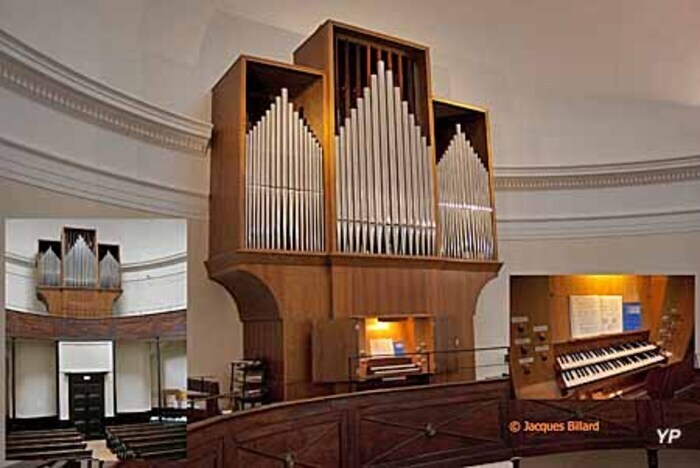 Visite de l’orgue du Temple d’Orléans, Église protestante unie d’Orléans, Orléans