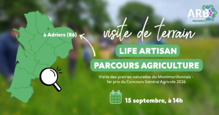 Visite de terrain Life Artisan – le 15/09 à Adriers (près de Montmorillon)., Abords de l&rsquo;usine ADIAL à Adriers (86), Adriers