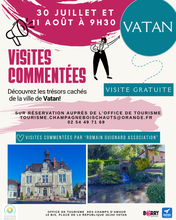 Visite découverte de Vatan Vatan