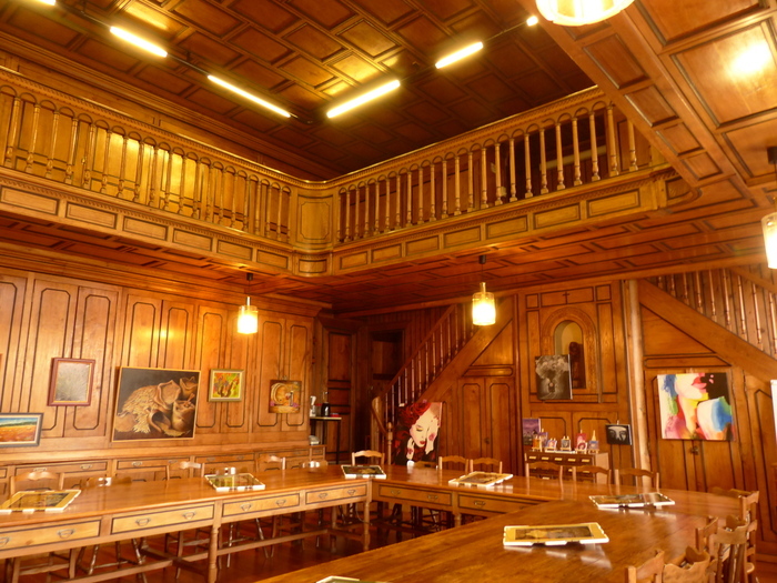 Visite des anciennes salles de la bibliothèque du Château du Lude au Bon Sauveur d’Alby, Fondation Bon Sauveur Alby, Albi