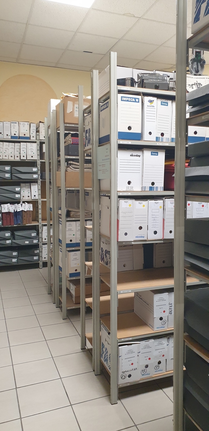 Visite des Archives municipales de Saint-Dizier, Archives municipales et communautaires de Saint-Dizier, Saint-Dizier