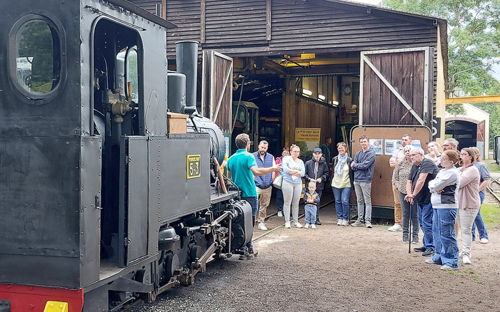 Visite des coulisses du P&rsquo;tit train de la Haute Somme, Le P&rsquo;tit train de la Haute Somme, La Neuville-lès-Bray