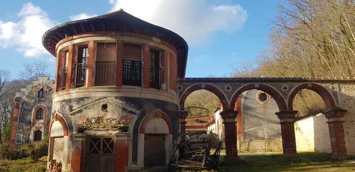 Visite des monuments du Domaine D&rsquo;Ors: chapelle, glacière, pont galerie, communs…, Domaine d&rsquo;Ors, Châteaufort