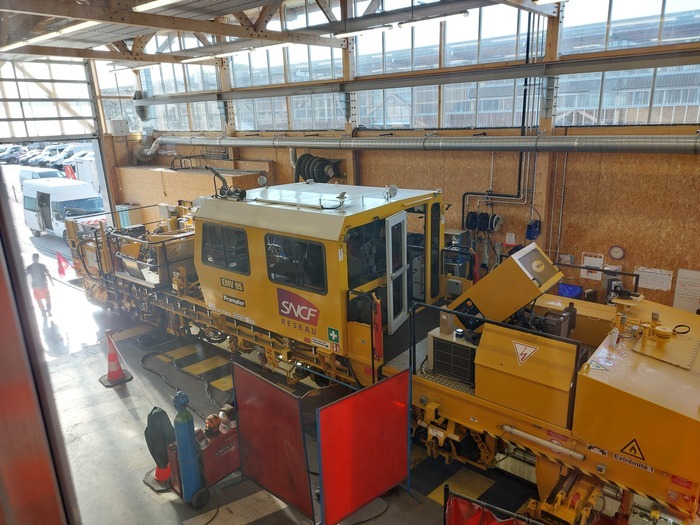 Visite du Centre de Maintenance du Matériel de l’infra – SNCF Réseau, C2MI de Nantes, Nantes
