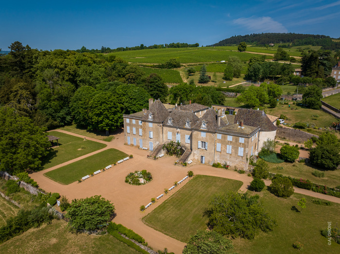 Visite du château de Monceau, demeure de Lamartine, Château de Monceau, Prissé