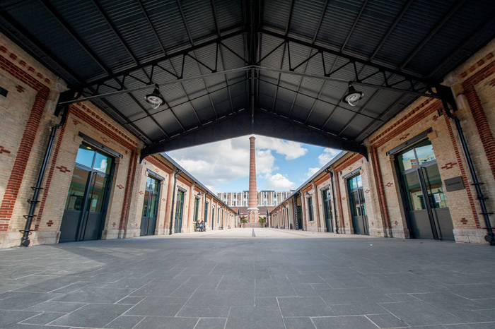 Visite du département des restaurateurs de l’Institut national du patrimoine, La manufacture des allumettes – Institut national du patrimoine, Aubervilliers