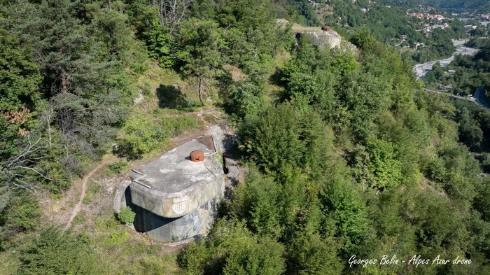 Visite du Fort de Gordolon, Fort de Gordolon, Roquebillière