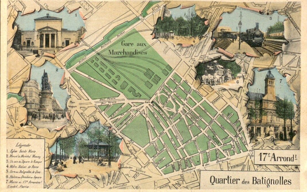 Visite du quartier des Batignolles avec l&rsquo;association Histoire & Patrimoine Paris 17 Bibliothèque des Batignolles Paris