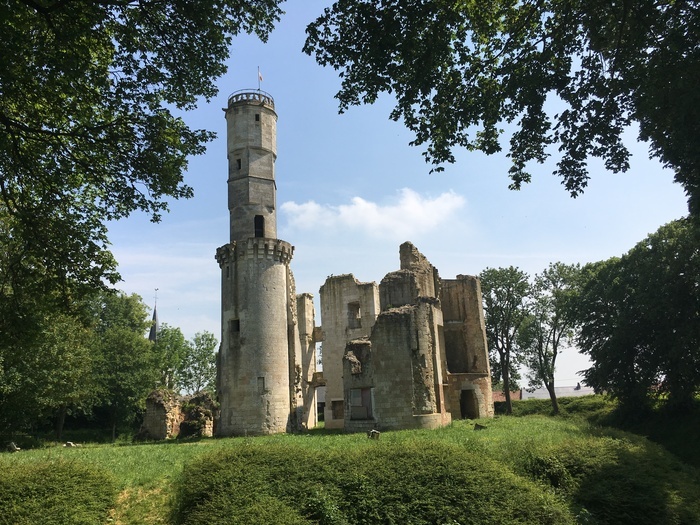 Visite du site du château de Folleville, Château de Folleville, Folleville