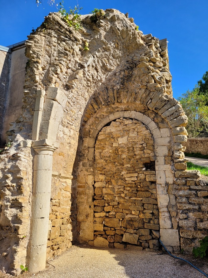 Visite du site et des vestiges de l’abbaye Sainte-Marie, Pelouse des dames, Bouxières-aux-Dames
