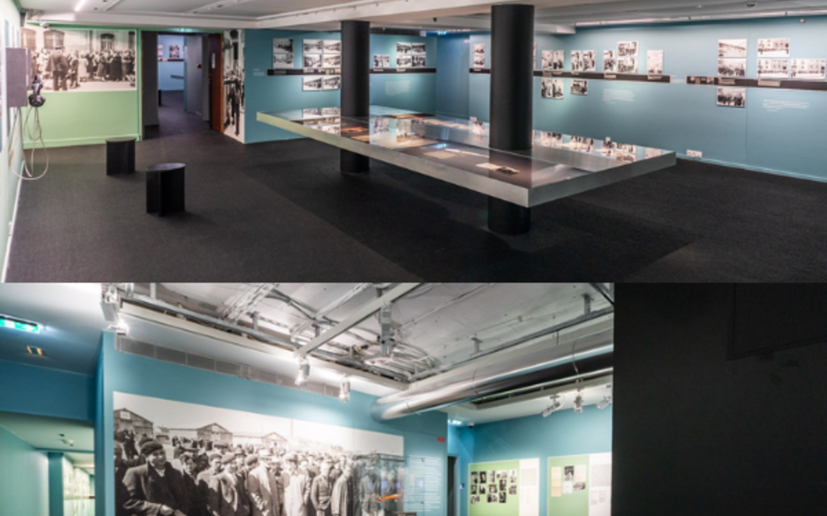 Visite en langue des signes française de l'exposition Images de la rafle du « billet vert » Mémorial de la Shoah  Paris