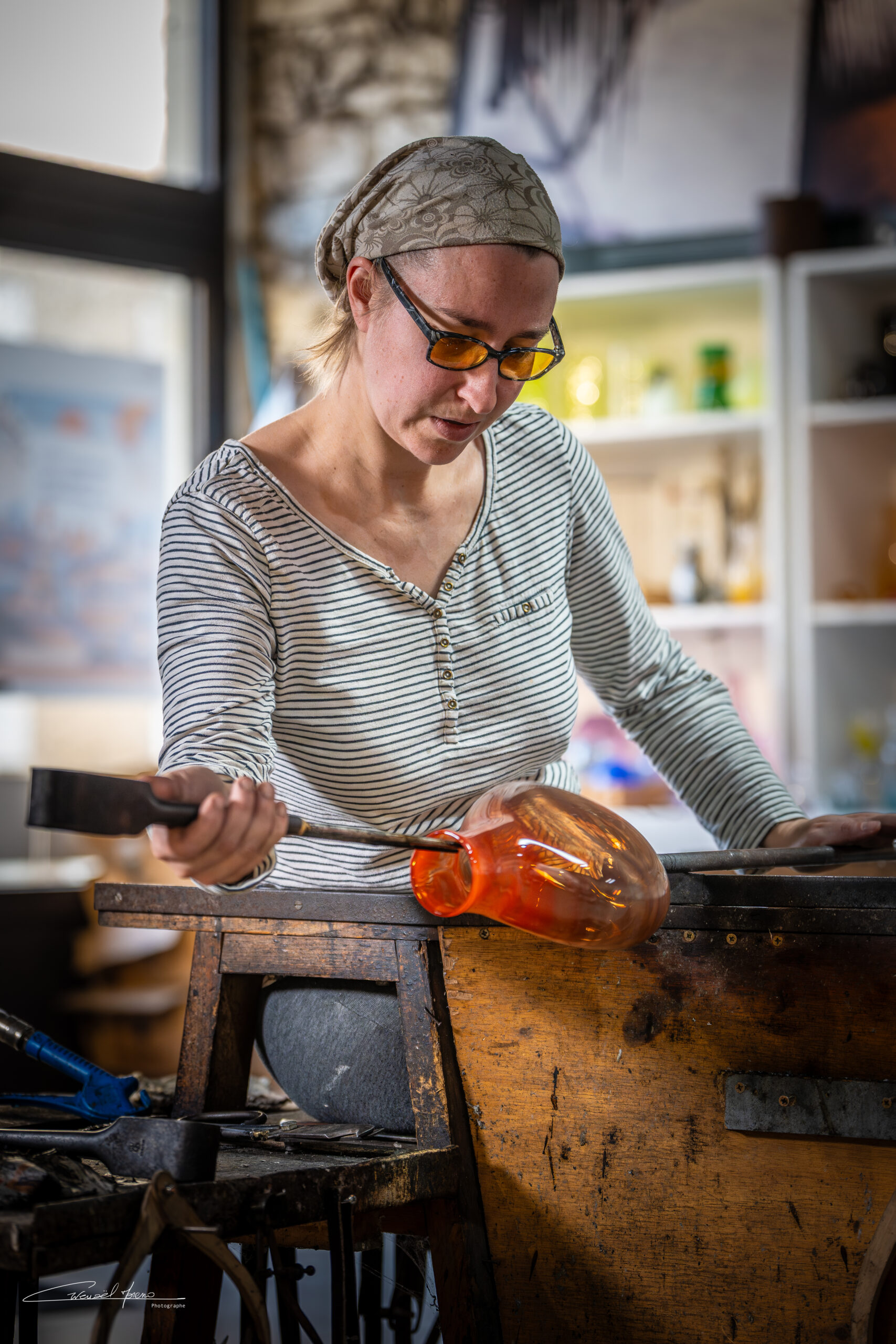 Visite et atelier soufflage de verre Boivre-la-Vallée 2026-10-27