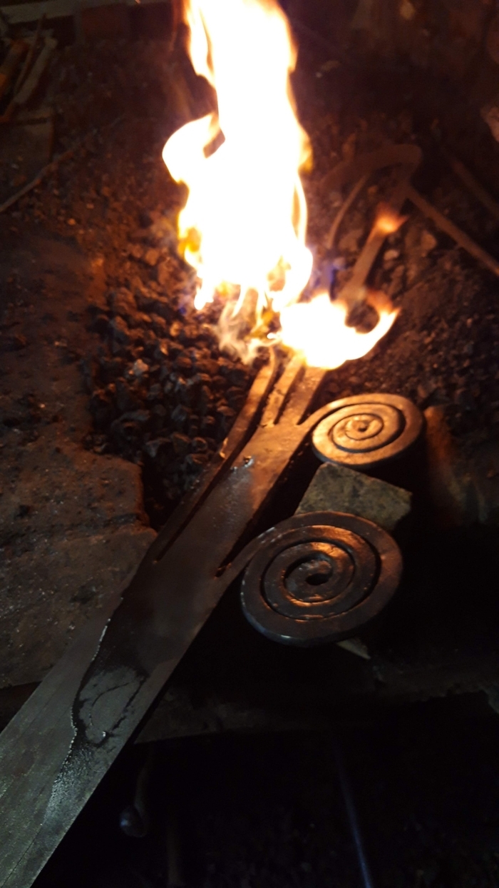 Visite et démonstrations à la forge de fontenilles, Forge de Fontenilles, Fontenilles