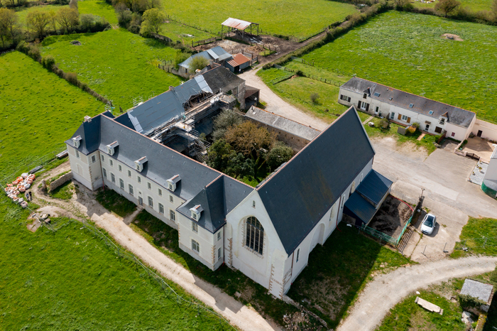 Visite exceptionnelle de l’abbaye de Blanche Couronne, Abbaye de blanche couronne, La Chapelle-Launay