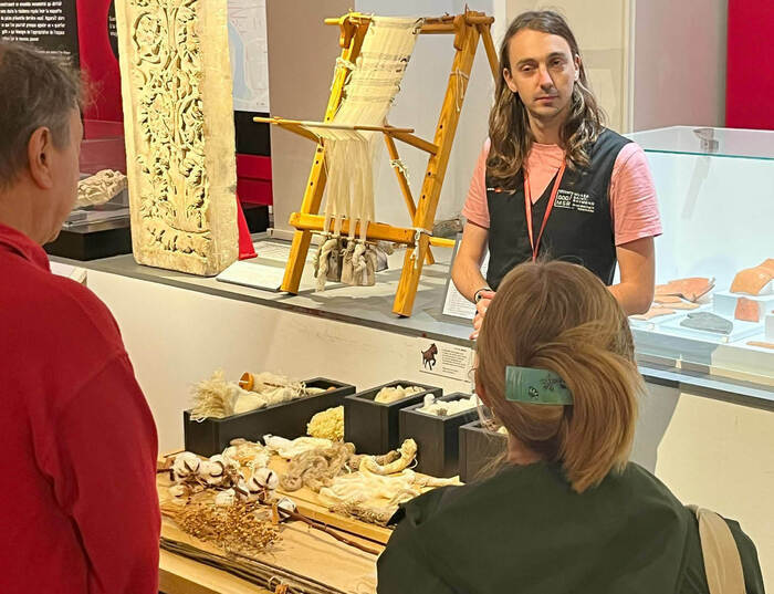 Visite flash : Le tissage chez les Romains Musée Saint-Raymond