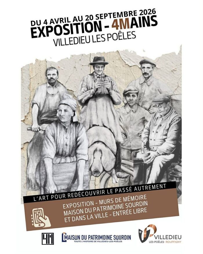 Visite guidée à deux voix, parcours Mur de Mémoire, Maison du Patrimoine Sourdin, Villedieu-les-Poêles-Rouffigny