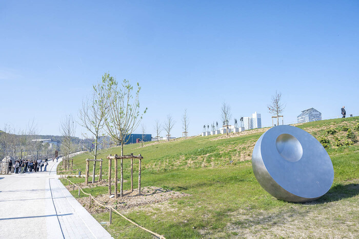 Visite guidée « À la découverte des sculptures de l’île Seguin » avec une surprise artistique, Pavillon des projets, Boulogne-Billancourt