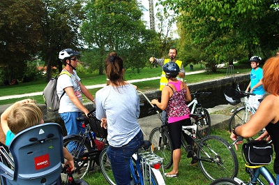 Visite guidée Agen à Vél’eau Pont-Canal et voie verte. Agen