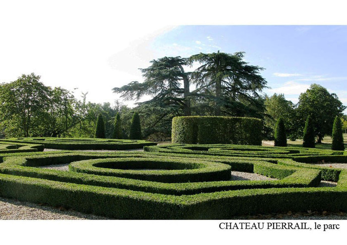 [Visite guidée] Château Pierrail : les jardins, Château Pierrail, Margueron