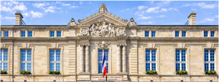 Visite guidée de la Chambre régionale des comptes Nouvelle-Aquitaine Cour Mably Bordeaux