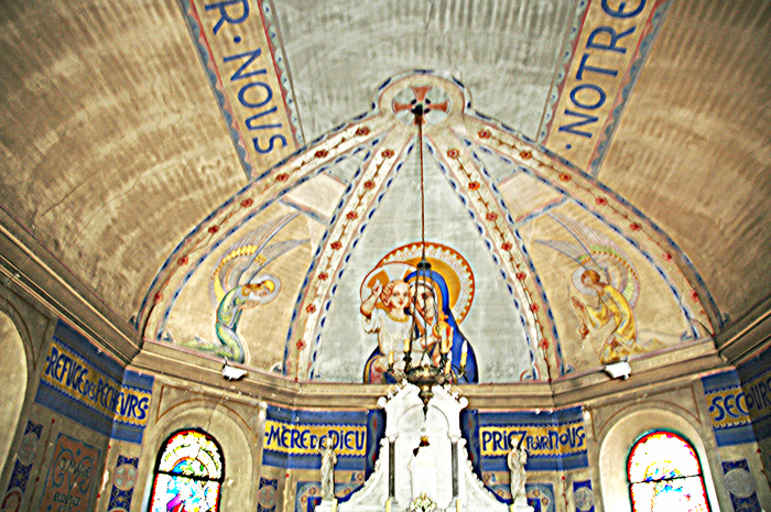 Visite guidée de la chapelle de Moyenpont, Marquaix, Marquaix