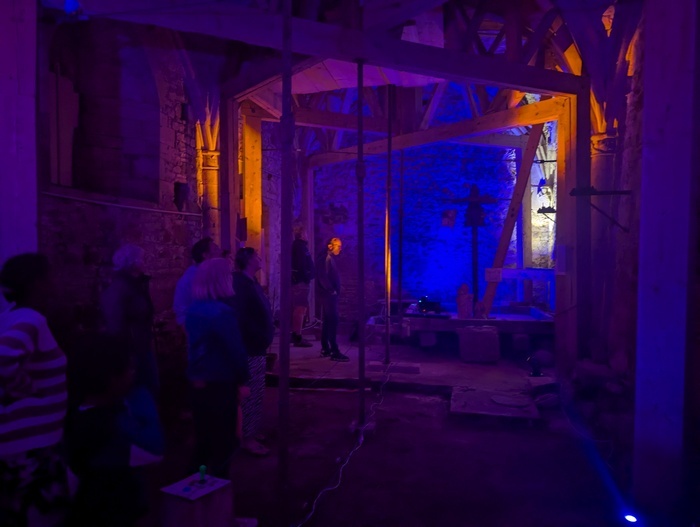 Visite guidée de la chapelle, Manoir Sainte-Suzanne, Sottevast
