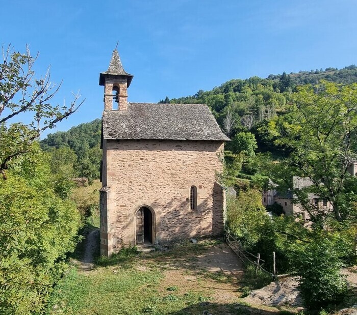 Visite guidée de la chapelle Saint-Roch, Village de Conques, Conques