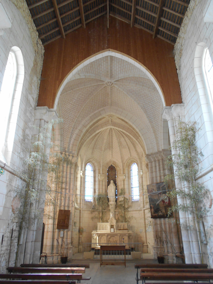 Visite guidée de la chapelle Sainte-Macrine à Magné, Chapelle Sainte-Macrine, Magné
