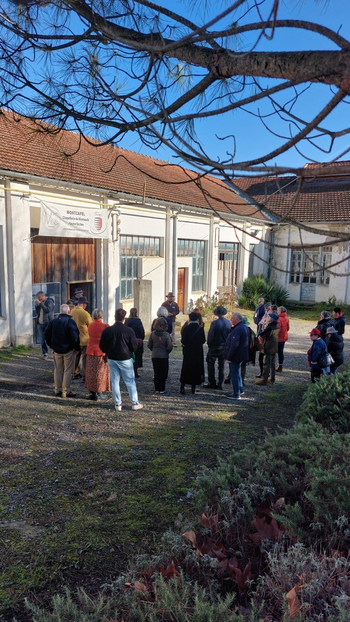 Visite guidée de la chapellerie MontCapel, Chapellerie MontCapel, Montazels