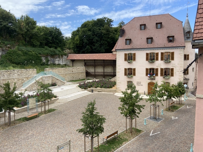 Visite guidée de la mairie, de sa galerie et des services techniques, Mairie de Delle, Delle