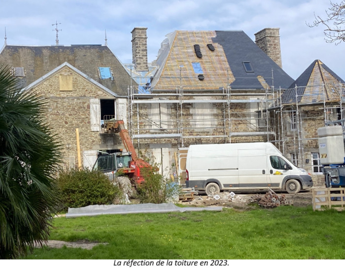 Visite guidée : de la Patagonie au château des Pavillons à Hauteville-sur-Mer, Château des Pavillons, Hauteville-sur-Mer