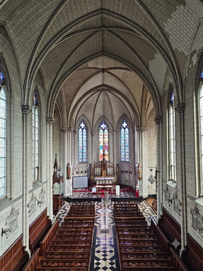 Visite guidée de la Sainte-Famille (Amiens), Collège – Lycée Sainte-Famille, Amiens