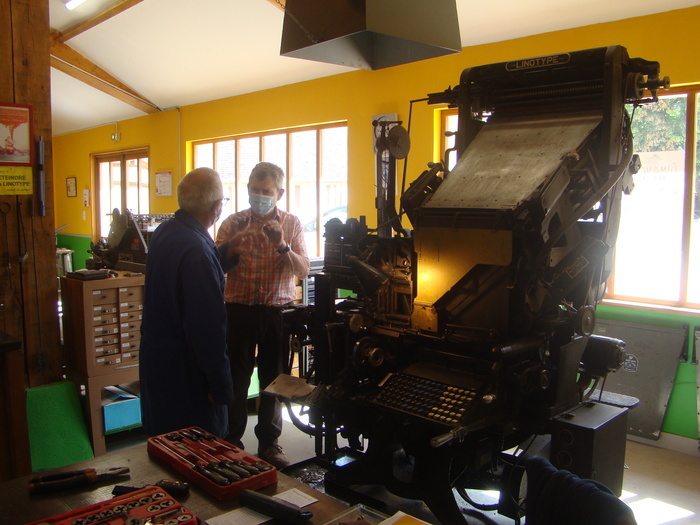 Visite guidée de l’atelier-musée Les Amis de Gutenberg, Atelier-musée de l’imprimerie « Les Amis de Gutenberg », Charmont-sous-Barbuise