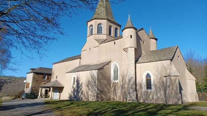 Visite guidée de l&rsquo;église de Saint-Sauveur de Grandfuel, Église de Saint-Sauveur de Grandfuel, Comps-la-Grand-Ville