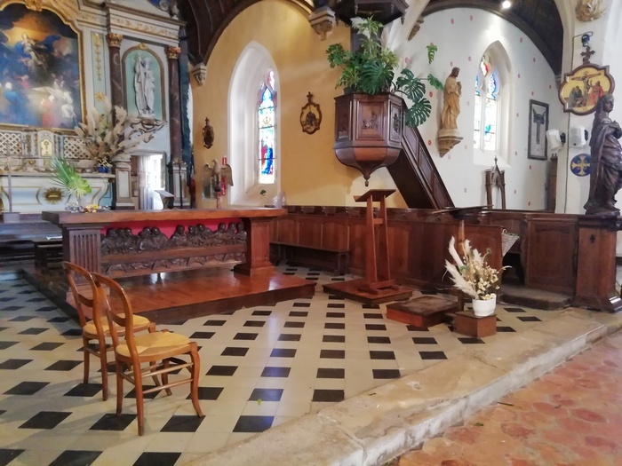 Visite guidée de l’église, Eglise Notre-Dame-de-l’Assomption, Pervenchères