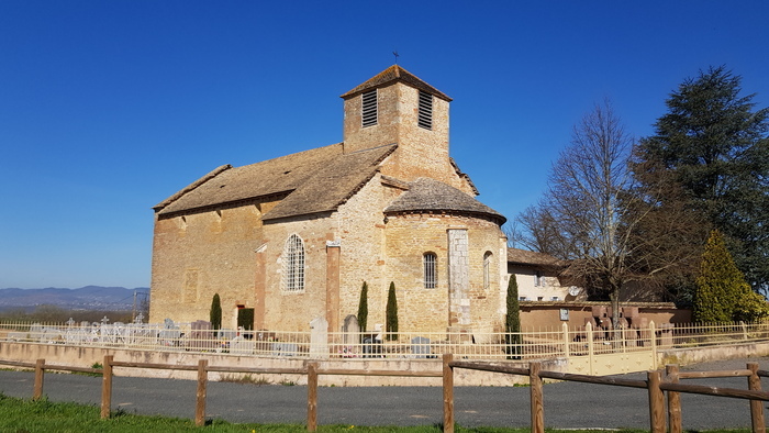 Visite guidée de l&rsquo;église romane de Bey (Ain), Eglise Saint-Martin, Bey
