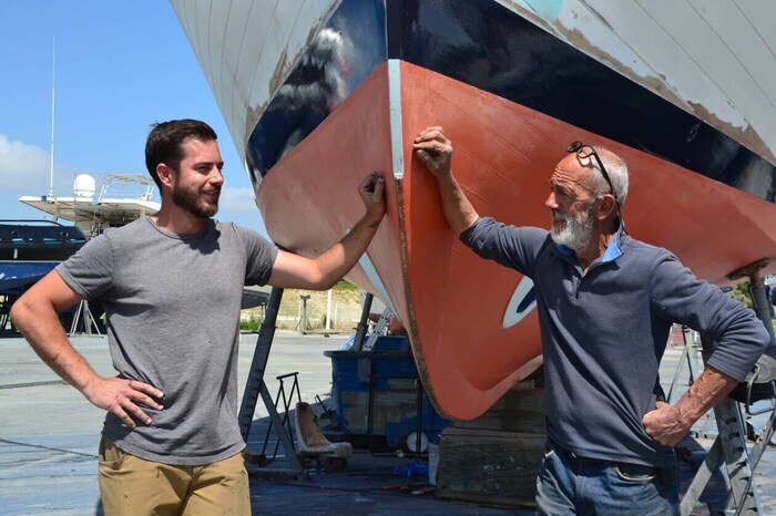 Visite guidée de l&rsquo;entreprise de charpente maritime Bernadou, Zone technique du port, Canet-en-Roussillon
