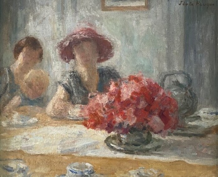 Visite guidée de l’exposition « Jean de La Hougue (1874-1959), entre échappées et intimités », Espace-musée Charles Léandre, Condé-en-Normandie