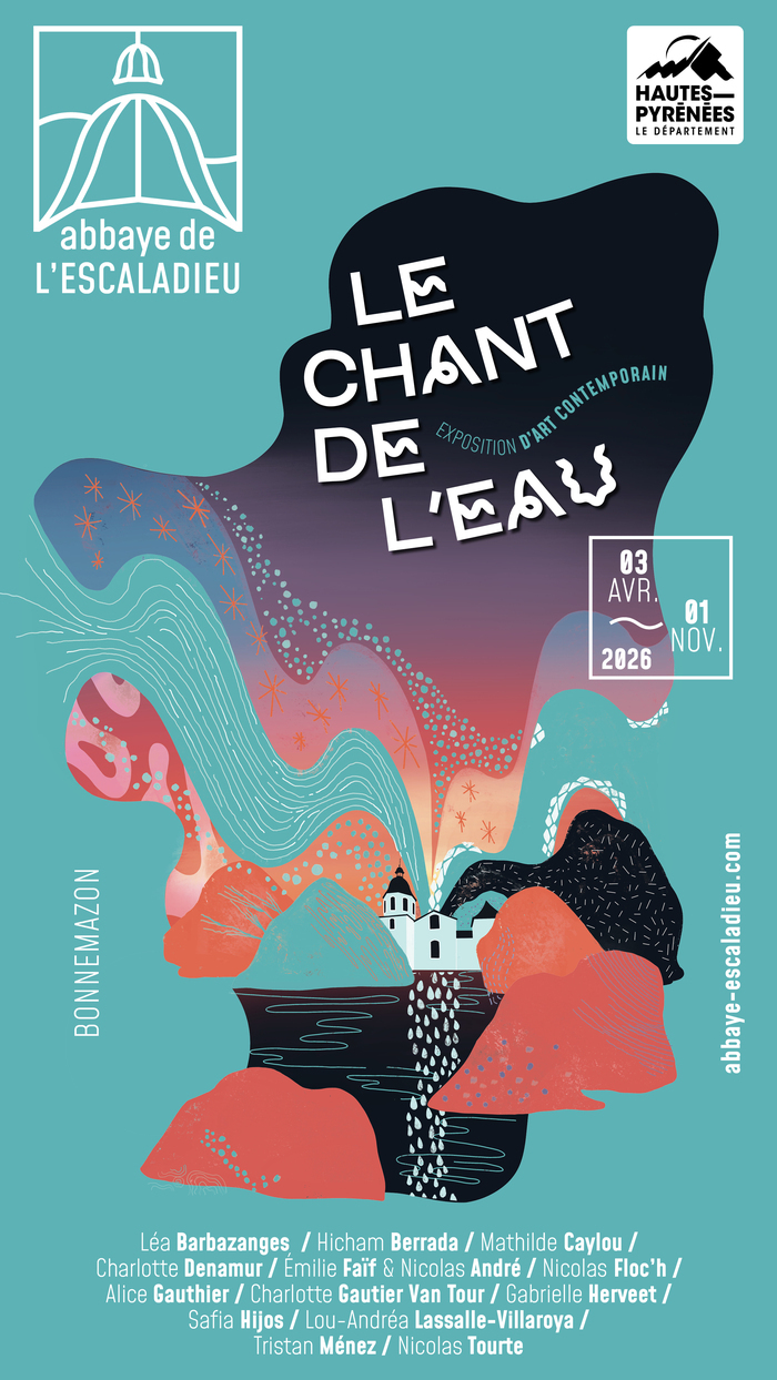Visite guidée de l’exposition « Le chant de l’eau », Abbaye cistercienne de l’Escaladieu, Bonnemazon