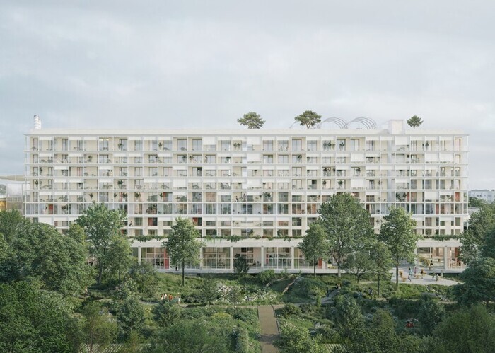 Visite guidée de l'immeuble Langevin Immeuble Langevin Caen