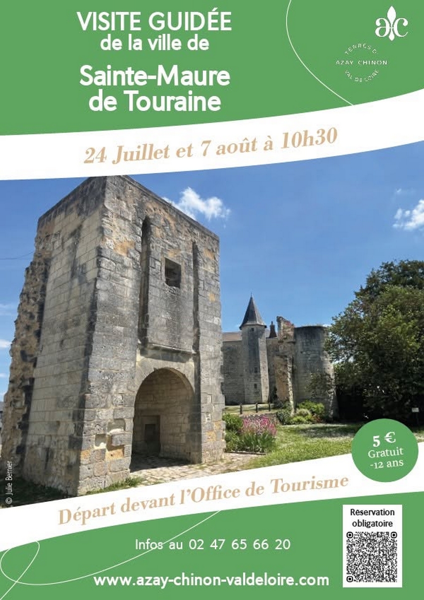 Visite guidée de Sainte-Maure de Touraine Sainte-Maure-de-Touraine
